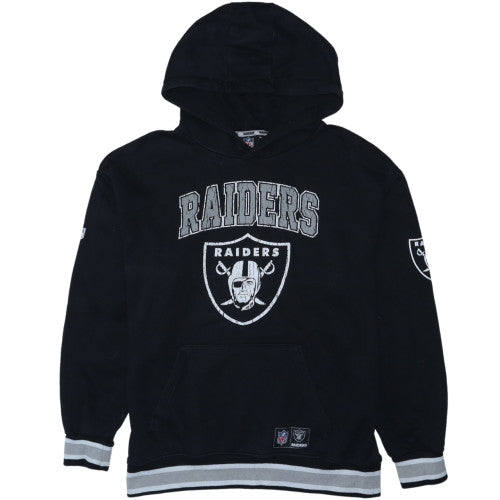 Primark NFL Raiders Black Hoodie Men's XL Pullover Fleece Sweatshirt
