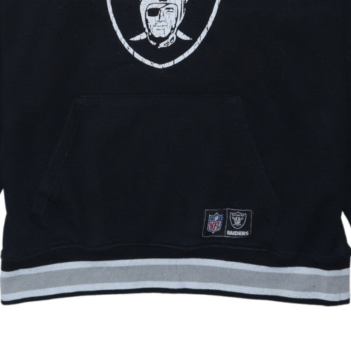 Primark NFL Raiders Black Hoodie Men's XL Pullover Fleece Sweatshirt