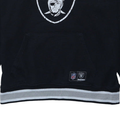 Primark NFL Raiders Black Hoodie Men's XL Pullover Fleece Sweatshirt