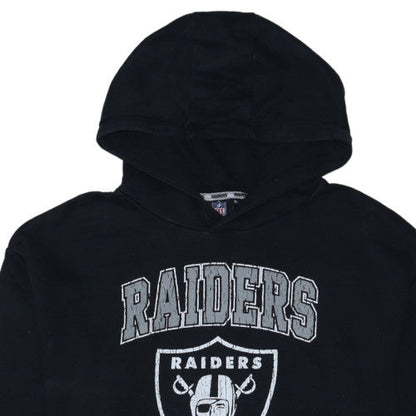 Primark NFL Raiders Black Hoodie Men's XL Pullover Fleece Sweatshirt