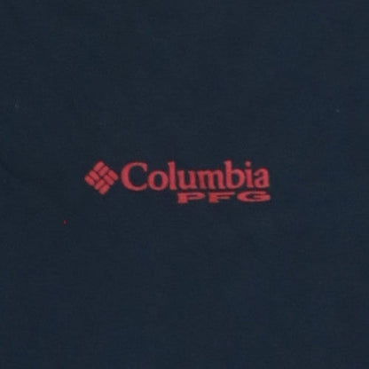 Columbia Men's Black XL PFG Short Sleeve Cotton T-Shirt