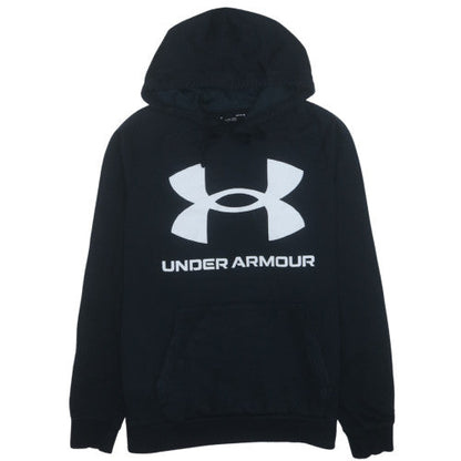 Under Armour Men's Black Pullover Hoodie L Loose Fit Sportswear
