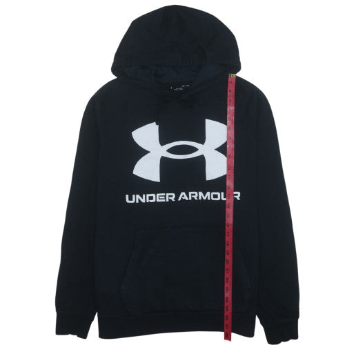 Under Armour Men's Black Pullover Hoodie L Loose Fit Sportswear