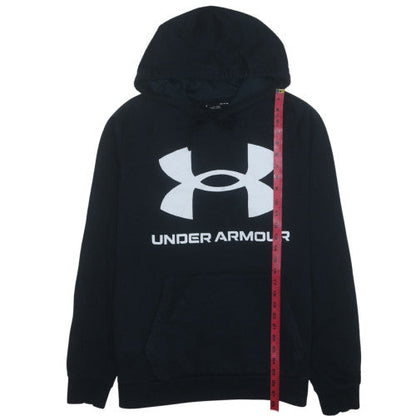 Under Armour Men's Black Pullover Hoodie L Loose Fit Sportswear