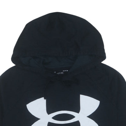 Under Armour Men's Black Pullover Hoodie L Loose Fit Sportswear
