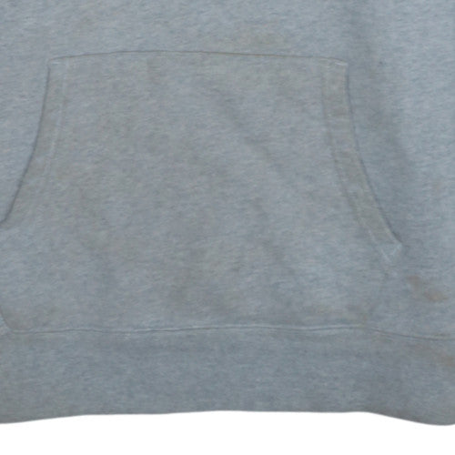 Levi's Men's Grey Pullover Hoodie Size M Regular Fit Logo Fleece