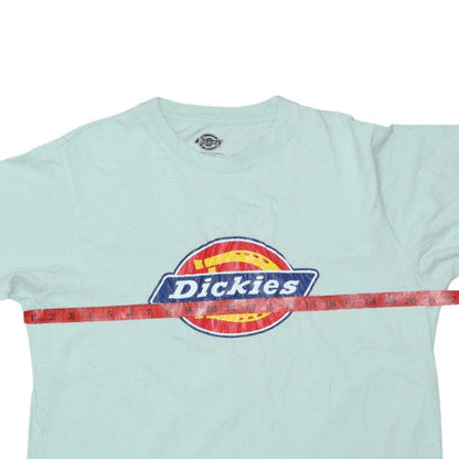 Dickies Men's Green Large Logo Graphic Cotton T-Shirt