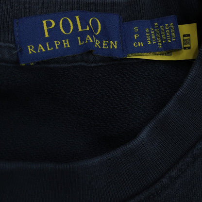 Ralph Lauren Men's Blue Crew Neck Cotton Sweatshirt Size S