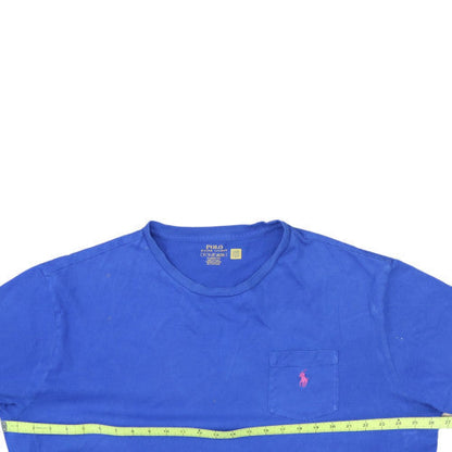 Ralph Lauren Men’s Blue Classic Fit Cotton Crew Neck T-Shirt XL
