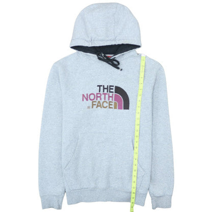 The North Face Men's Grey Pullover Hoodie M Fleece Logo Outdoor