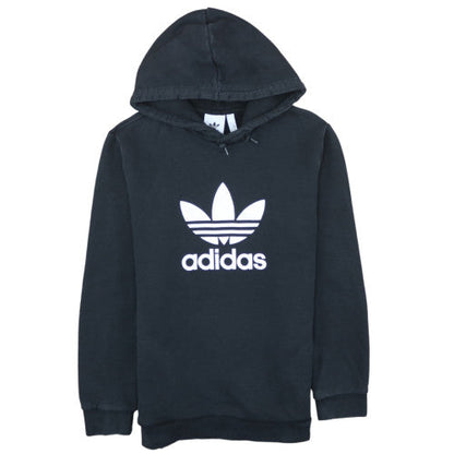 Adidas Men's Black Pullover Hoodie M Sports Logo Fleece
