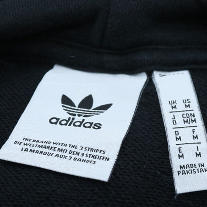 Adidas Men's Black Pullover Hoodie M Sports Logo Fleece