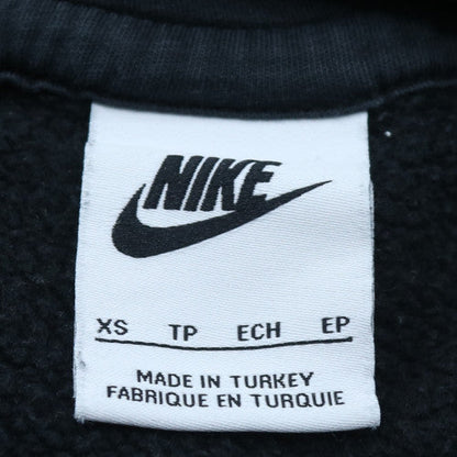 Nike Men's Black XS Pullover Hoodie Fleece Regular Fit