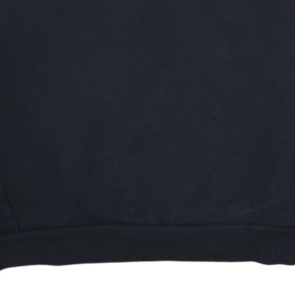 Emporio Armani EA7 Mens Black Logo Sweatshirt L Regular Fit