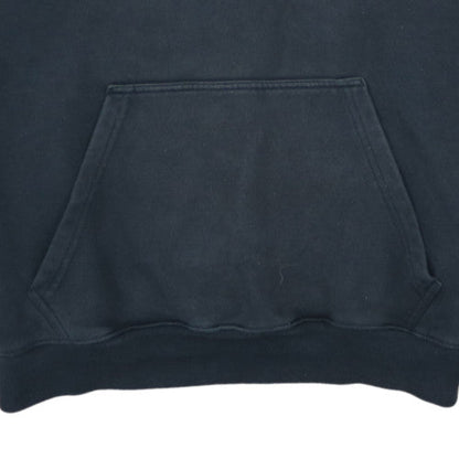 adidas Mens Black Pullover Fleece Hoodie M Sports Logo Sweatshirt