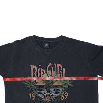 Rip Curl Men's Black Graphic Pullover Sweatshirt Size M