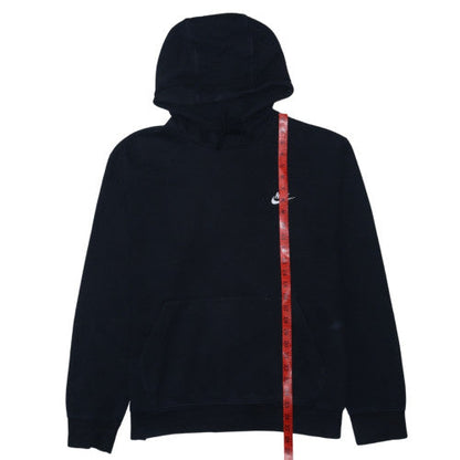 Nike Men's Black Pullover Hoodie L Fleece Regular Fit Sportswear