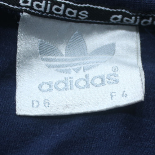 Adidas Mens Navy Blue Crew Neck Short Sleeve Cotton T-Shirt M