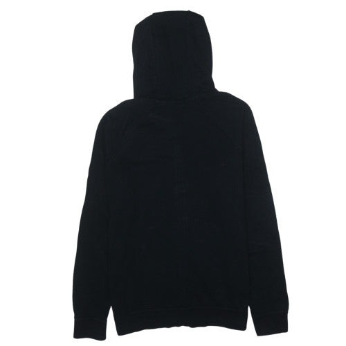 Nike Men's Black Full Zip Hoodie M Fleece Sportswear