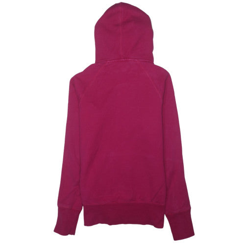 Nike Womens Pink Pullover Hoodie Large 100% Cotton Sportswear