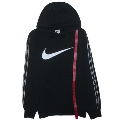 Nike Men's Black Pullover Hoodie M Sports Fleece Long Sleeve Logo
