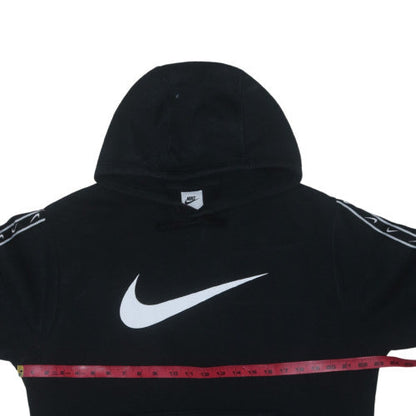 Nike Men's Black Pullover Hoodie M Sports Fleece Long Sleeve Logo