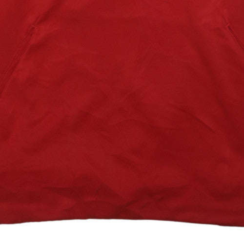 Nike Men's Red Dri-FIT Pullover Hoodie L Sports Training