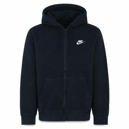 Nike Men's Black Full Zip Hoodie Size S Sportswear Fleece