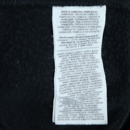 Nike Men's Black Full Zip Hoodie Size S Sportswear Fleece