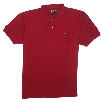 Chaps Ralph Lauren Men's Red 2XL Cotton Short Sleeve Polo Shirt