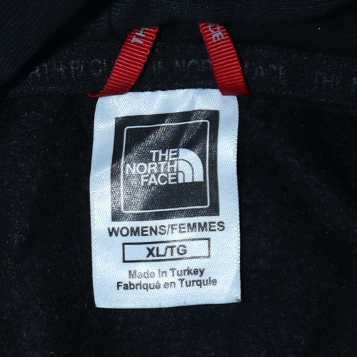 The North Face Men's Black Pullover Hoodie L Fleece Outdoor Logo