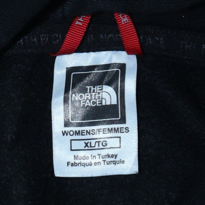 The North Face Men's Black Pullover Hoodie L Fleece Outdoor Logo