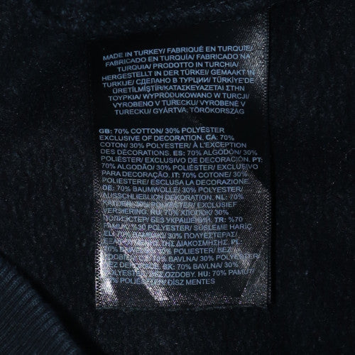 The North Face Men's Black Pullover Hoodie L Fleece Outdoor Logo