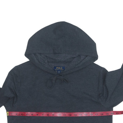 Polo Ralph Lauren Men's Blue Pullover Hoodie Size M Lightweight Cotton