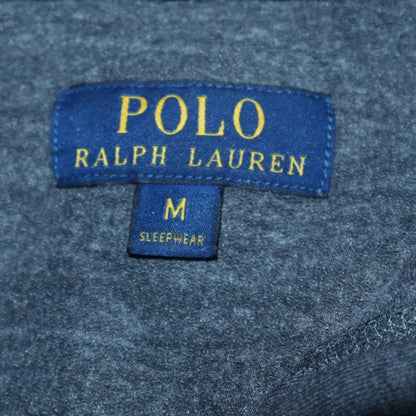Polo Ralph Lauren Men's Blue Pullover Hoodie Size M Lightweight Cotton