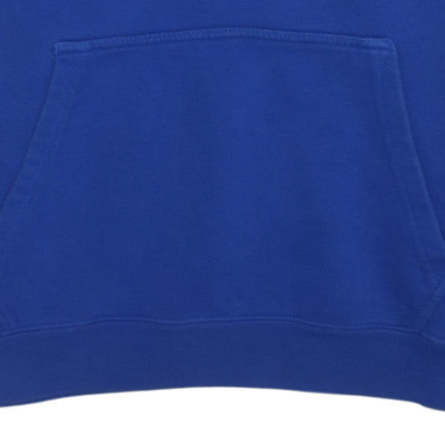 Nike Men Blue Pullover Hoodie Small Fleece Logo Sportswear