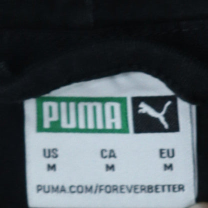 Puma Men's Black Full Zip Hoodie Size M Regular Fit Sportswear