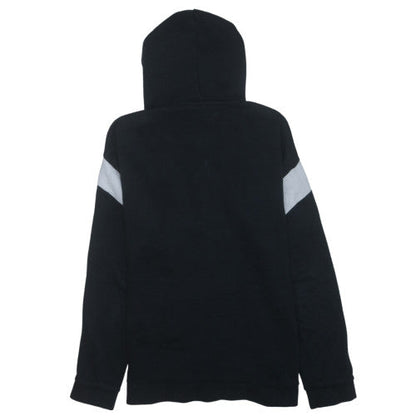 Nike Air Men's Black M Pullover Hoodie 1/2 Zip Fleece Sweatshirt