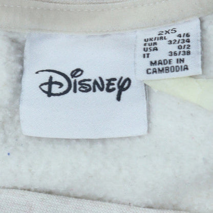 Disney Women’s Beige Lady and the Tramp Pullover Sweatshirt 2XS