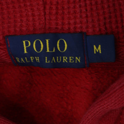 Polo Ralph Lauren Men's Red Full Zip Hoodie Size M