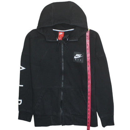 Nike Men’s Black Full Zip Hoodie S Fleece Sportswear