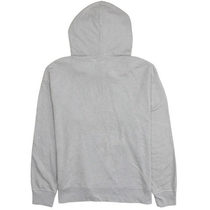 Levi's Womens Grey Pullover Hoodie Medium Logo Graphic Cotton Blend