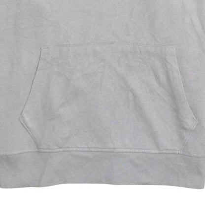 Levi's Womens Grey Pullover Hoodie Medium Logo Graphic Cotton Blend
