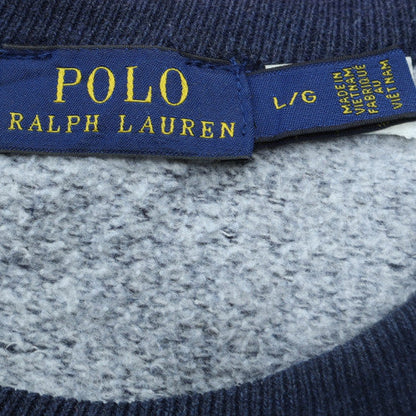 Polo Ralph Lauren Women's Navy Blue Crew Neck Sweatshirt Size L