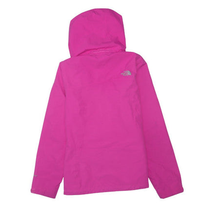 The North Face Pink Unisex Adults M Waterproof Hooded Rain Jacket