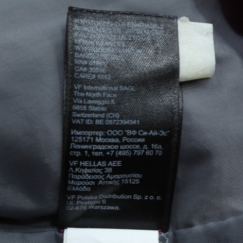 The North Face Pink Unisex Adults M Waterproof Hooded Rain Jacket