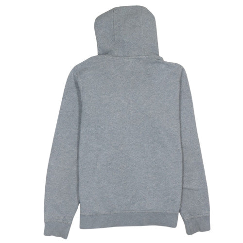 Nike Men's Grey Pullover Hoodie M Fleece Regular Fit Sportswear