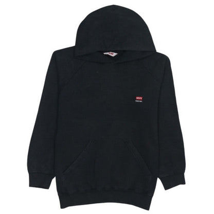 Levi's Men's Black Small Pullover Hoodie Logo Sweatshirt
