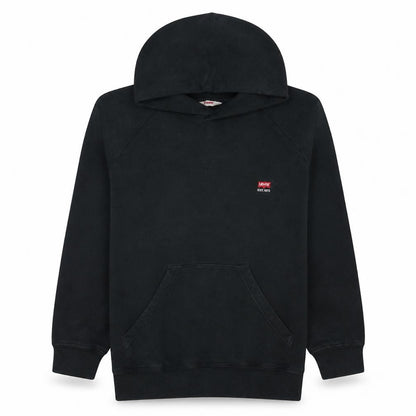 Levi's Men's Black Small Pullover Hoodie Logo Sweatshirt