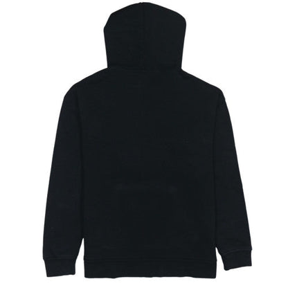 Adidas Womens Black Trefoil Logo Pullover Hoodie Size 8